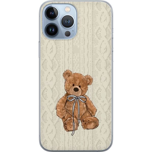 Kompatibelt Mobildeksel til Apple iPhone 13 Pro Max Liten Bamse – klassisk bamse i enkel design