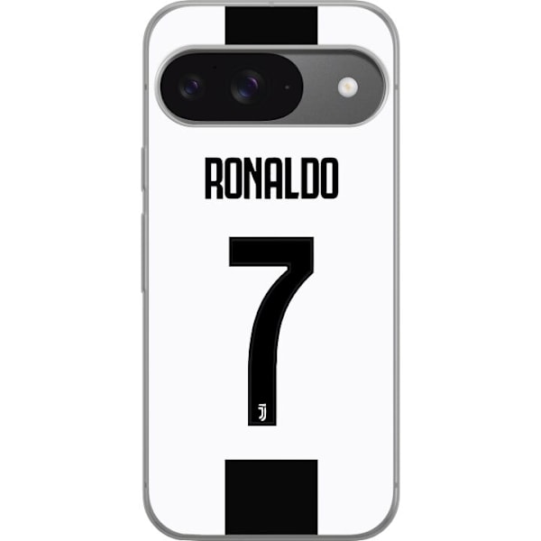 Google Pixel 9 Pro Läpinäkyvä kuori Ronaldo