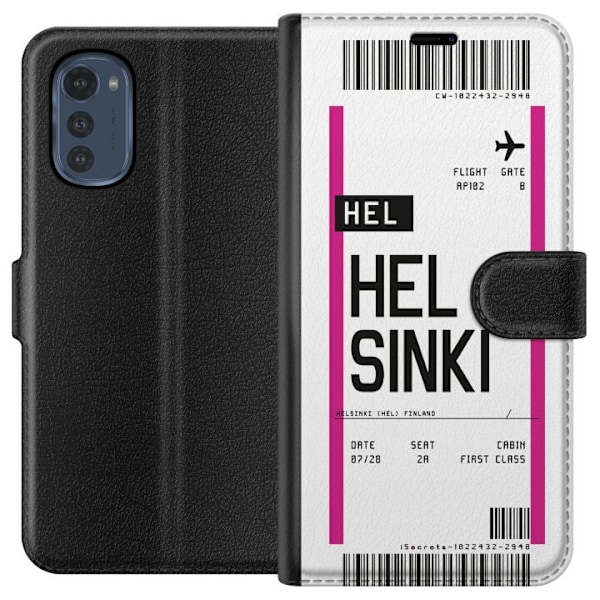 Motorola Moto E32s Lompakkokotelo Helsinki