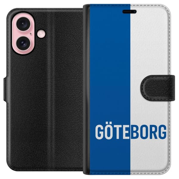 Kompatibelt Lommeboketui til Apple iPhone 16 Göteborg