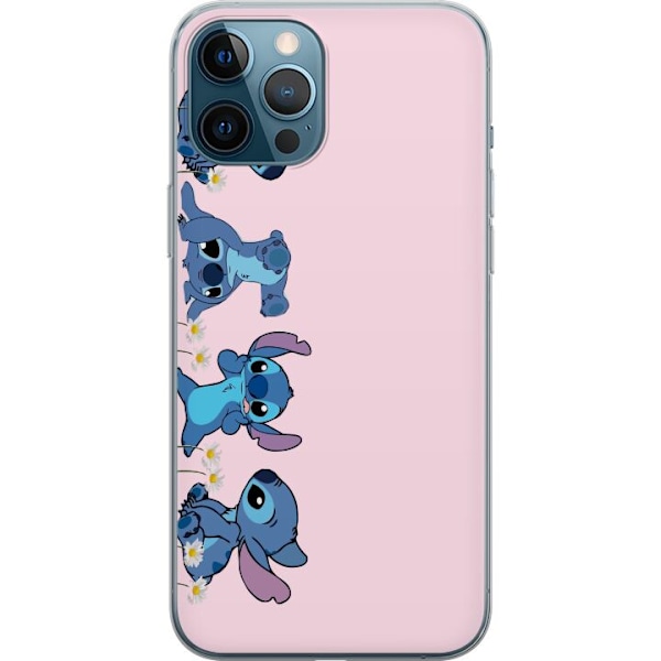 Apple iPhone 12 Pro Max Genomskinligt Skal Stitch Skratt & Bus