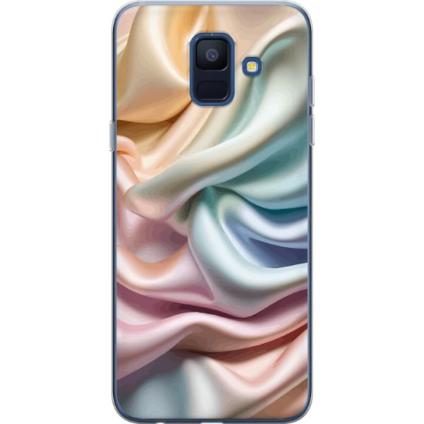 Samsung Galaxy A6 (2018) Genomskinligt Skal Silke