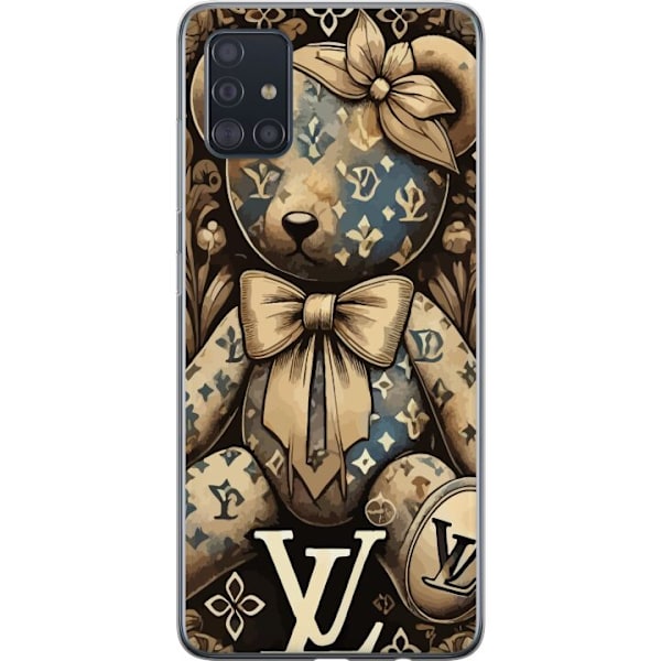 Samsung Galaxy A51 Läpinäkyvä kuori LV Teddy