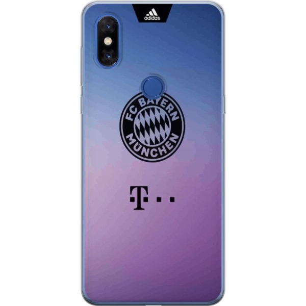 Xiaomi Mi Mix 3 Läpinäkyvä kuori FC Bayern