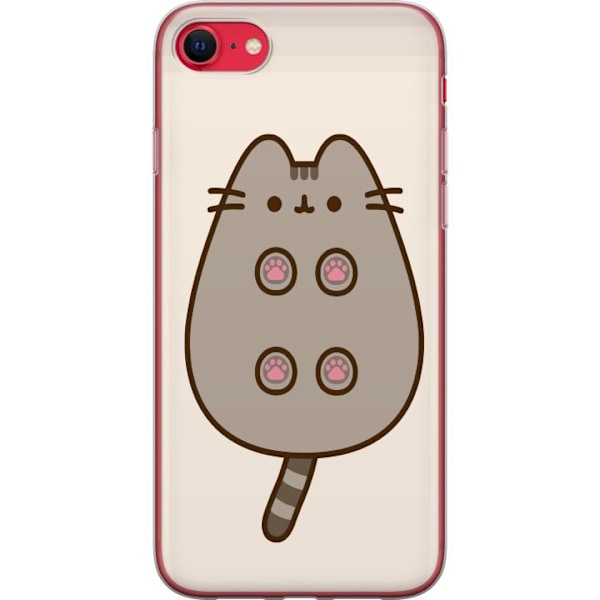 Apple iPhone 16e Gjennomsiktig deksel Kawaii Katt