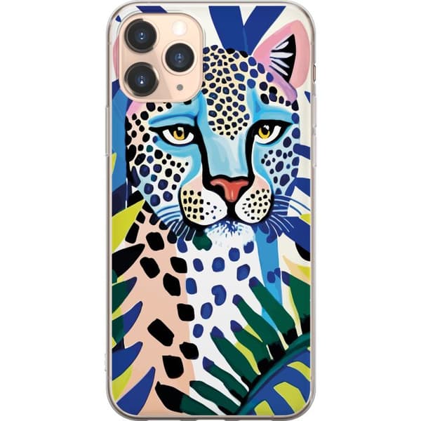 Kompatibel Mobilcover til Apple iPhone 11 Pro Livlig Leopard