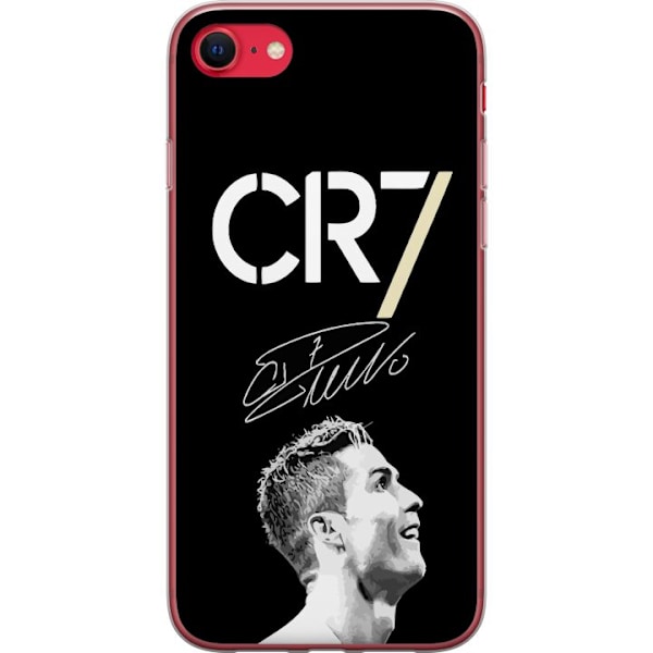 Apple iPhone SE (2022) Läpinäkyvä kuori CR7 Ronaldo