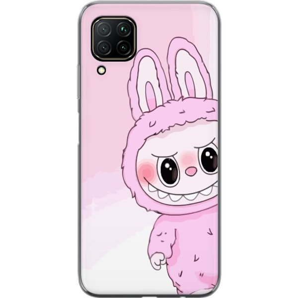 Huawei P40 lite Genomskinligt Skal Labubu Bunny Series