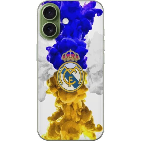 Kompatibelt Mobildeksel til Apple iPhone 17 Real Madrid Farger