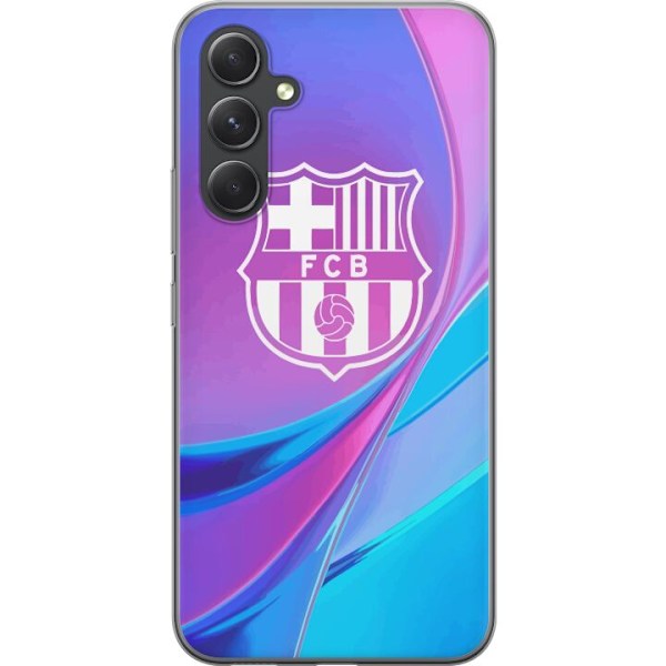 Samsung Galaxy S24 Läpinäkyvä kuori FC Barcelona