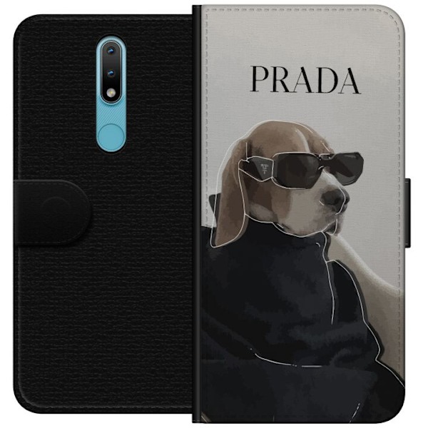 Nokia 2.4 Tegnebogsetui Prada