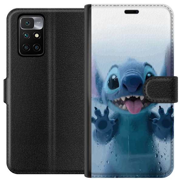 Xiaomi Redmi 10 Lompakkokotelo Ommel ikkunassa suloisessa tyylissä