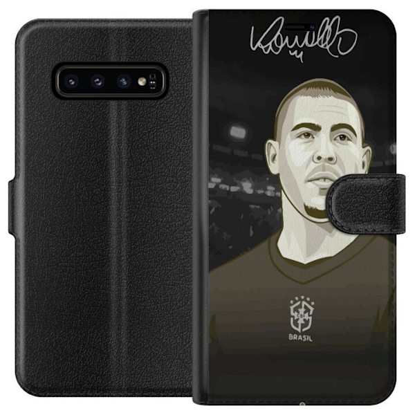 Samsung Galaxy S10 Lommeboketui Ronaldo Nazario