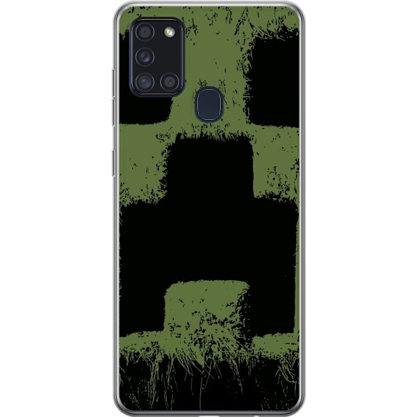 Samsung Galaxy A21s Gjennomsiktig deksel A Minecraft Movie