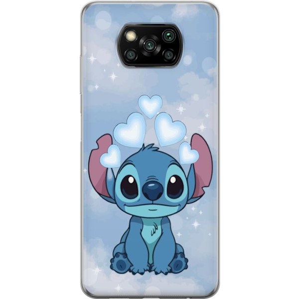 Xiaomi Poco X3 NFC Gennemsigtig cover Stitch Hoppende Glæde -