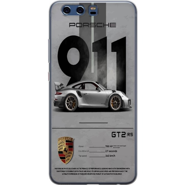 Huawei P10 Läpinäkyvä kuori Porsche 911