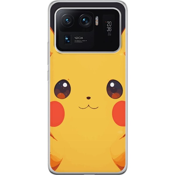 Xiaomi Mi 11 Ultra Gennemsigtig cover Pikachu