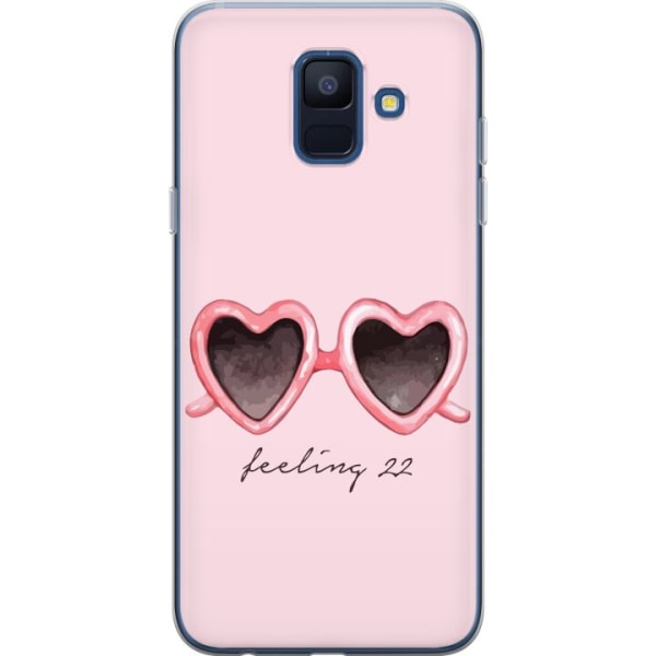 Samsung Galaxy A6 (2018) Gennemsigtig cover Taylor Swift - Fee