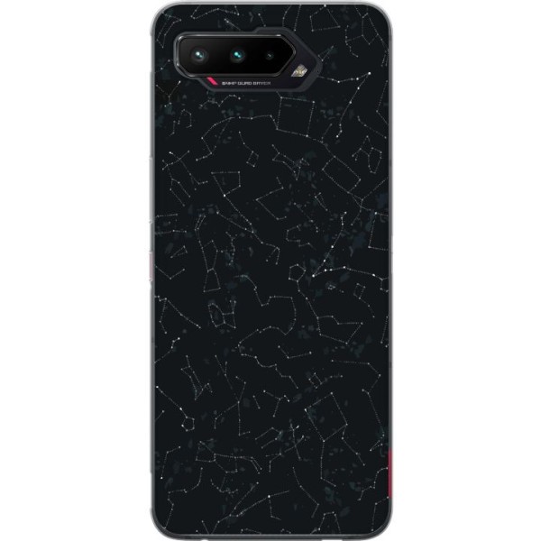 Asus ROG Phone 5 Gjennomsiktig deksel Stjernehimmel