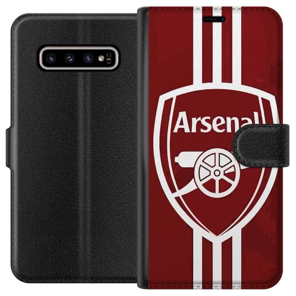 Kompatibelt Lommeboketui til Samsung Galaxy S10+ Arsenal