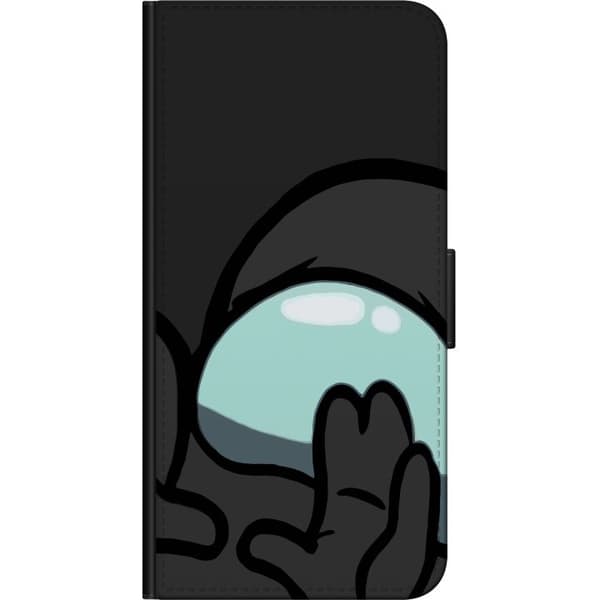 Kompatibelt Plånboksfodral till Samsung Galaxy A03s Among Us Hjälp
