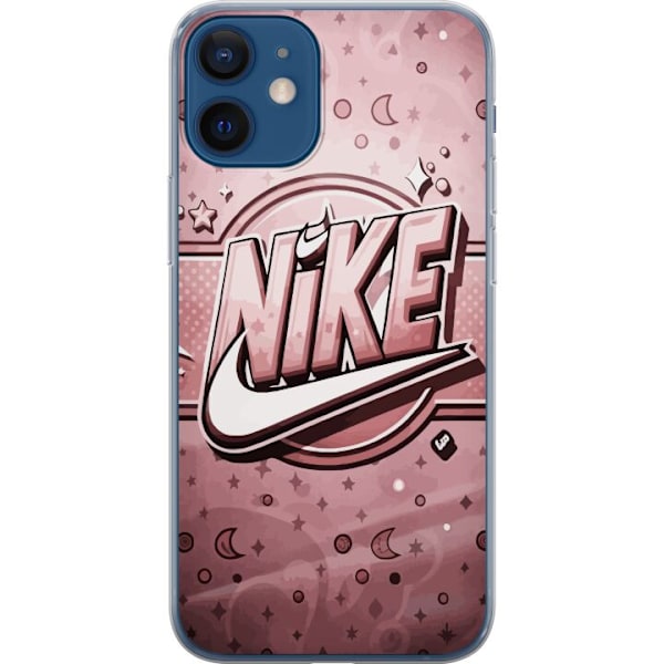 Apple iPhone 12  Gjennomsiktig deksel Nike Rosa