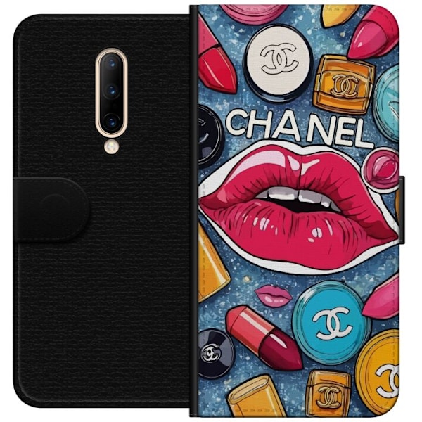 OnePlus 7 Pro Lompakkokotelo Chanel Lips