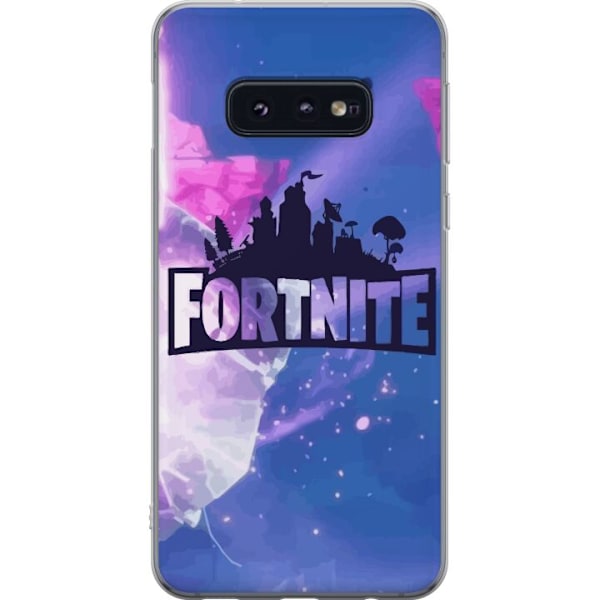 Samsung Galaxy S10e Läpinäkyvä kuori Fortnite