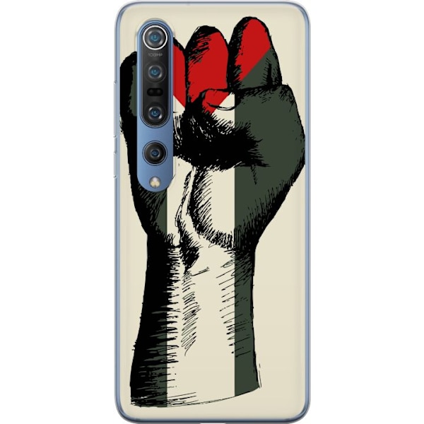Xiaomi Mi 10 Pro 5G Genomskinligt Skal Hand knuten i Palestina
