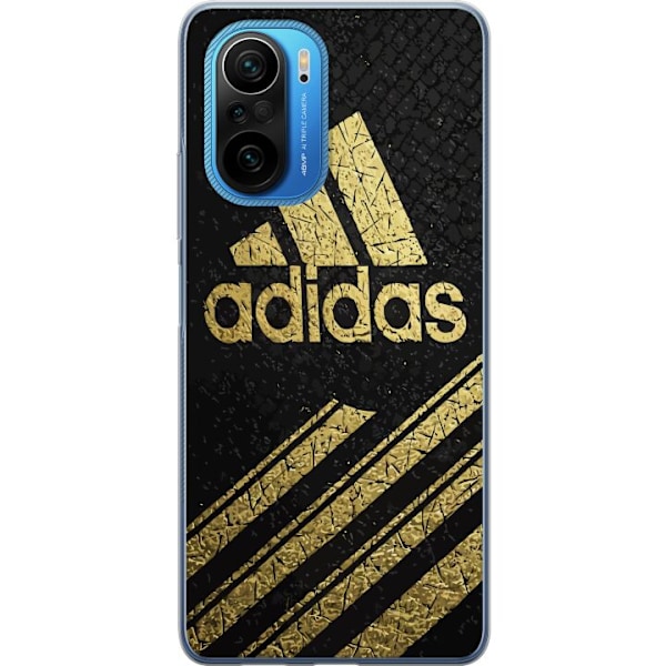 Xiaomi Poco F3 Gennemsigtig cover Adidas