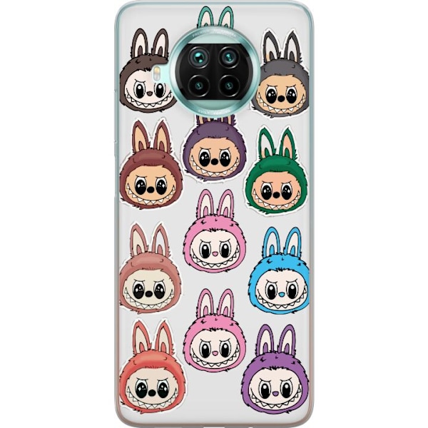 Xiaomi Mi 10T Lite 5G Läpinäkyvä kuori Labubu Macaron Monst