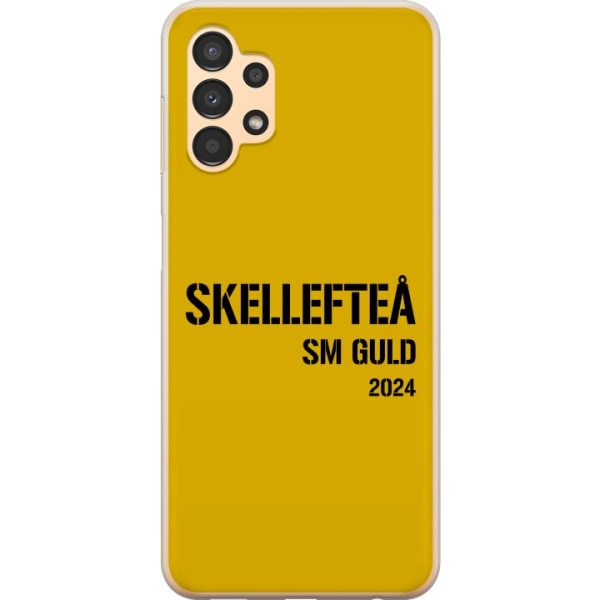 Samsung Galaxy A13 Gennemsigtig cover Skellefteå SM GULD