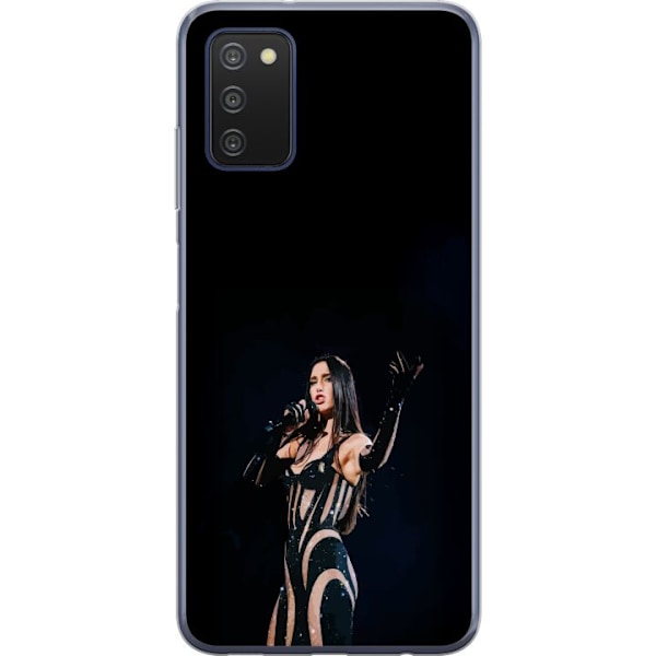 Samsung Galaxy A03s Läpinäkyvä kuori Dua Lipa – Pop Star Aesthetic