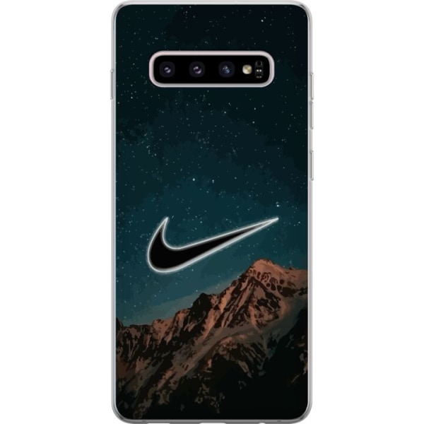 Samsung Galaxy S10+ Gennemsigtig cover Nike