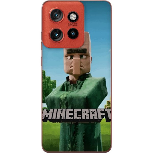 Motorola Edge 50 Neo Genomskinligt Skal A Minecraft Movie