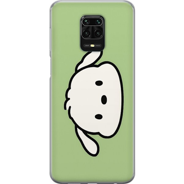 Xiaomi Redmi Note 9S Genomskinligt Skal Snoopy Flip