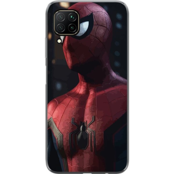 Huawei P40 lite Gennemsigtig cover Spiderman