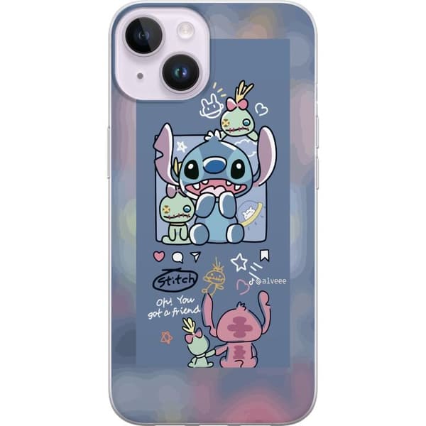 Kompatibelt Mobildeksel til Apple iPhone 14 Stitch Venner