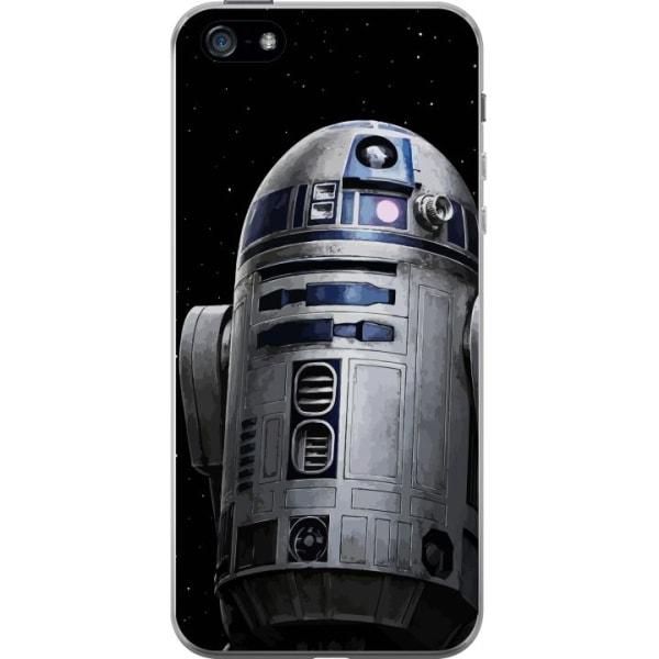 Apple iPhone 5 Genomskinligt Skal R2D2 Star Wars