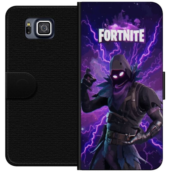 Samsung Galaxy Alpha Plånboksfodral Fortnite Raven – Mörk
