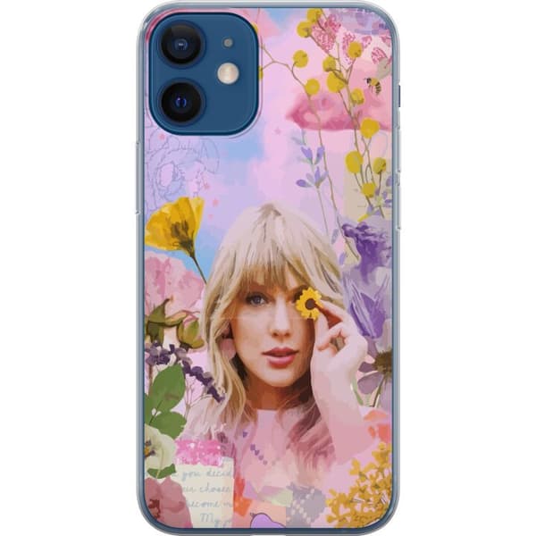 Kompatibelt Mobilskal till Apple iPhone 12 mini Taylor Swift - Blomma