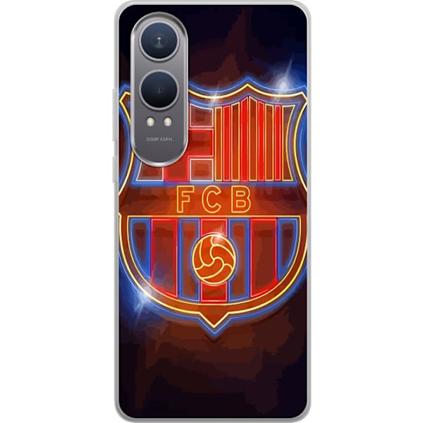 OnePlus Nord CE4 Lite Gennemsigtig cover FC Barcelona