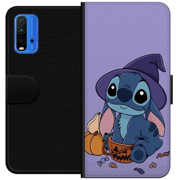 Xiaomi Redmi Note 9 4G Lommeboketui Stitch heks