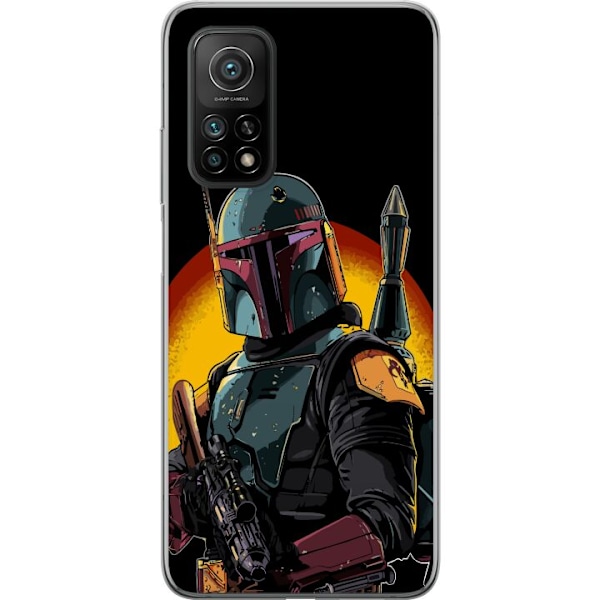 Xiaomi Mi 10T 5G Läpinäkyvä kuori The Mandalorian