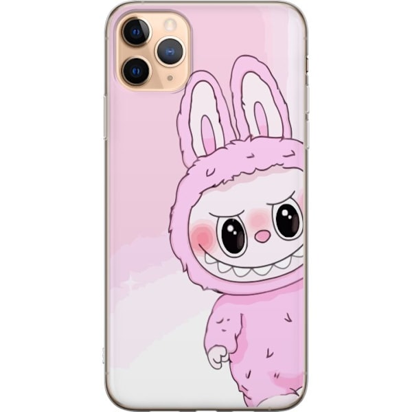 Apple iPhone 11 Pro Max Läpinäkyvä kuori Labubu Jänis-sarja