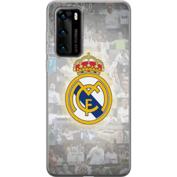 Huawei P40 Gennemsigtig cover Real Madrid