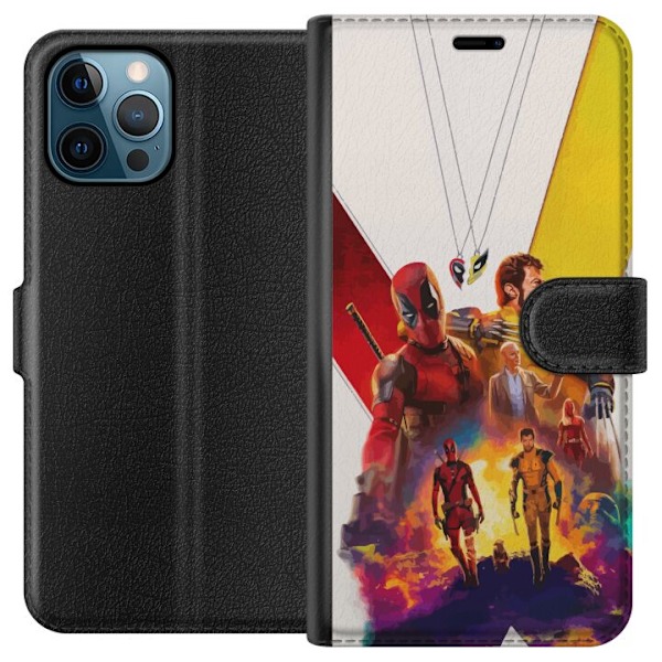 Apple iPhone 12 Pro Max Lommeboketui Wolverine Deadpool