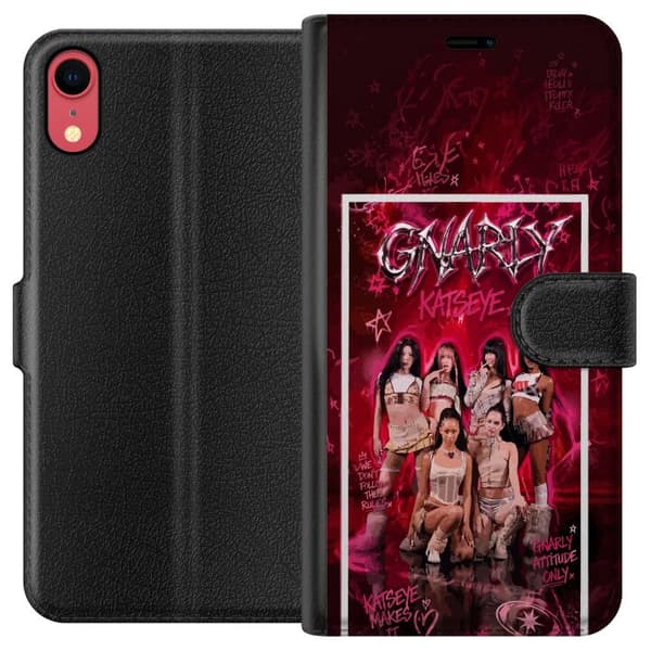 Kompatibel Tegnebogsetui til Apple iPhone XR KATSEYE pink