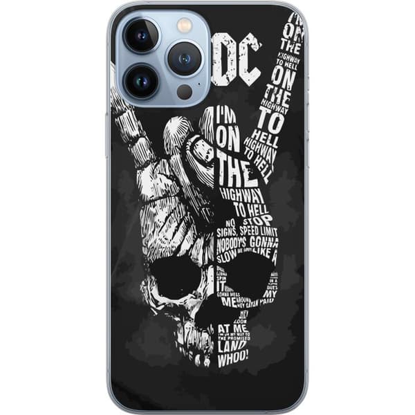 Kompatibelt Mobildeksel til Apple iPhone 13 Pro Max AC DC Rock Band Musikk Gitar