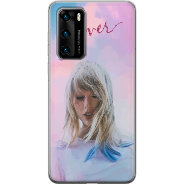 Huawei P40 Gennemsigtig cover Taylor Swift - Lover